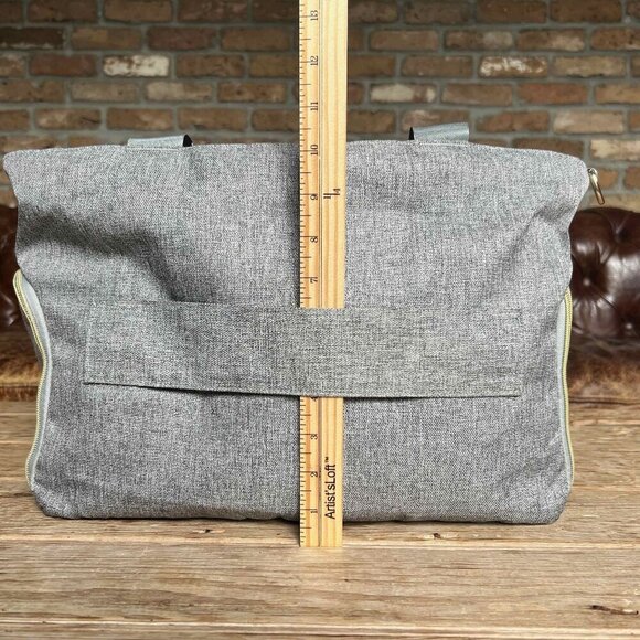 Mommore Breast Pump Diaper Tote Bag w/15" Laptop Sleeve Baby Shower Travel Work - Picture 8 of 14